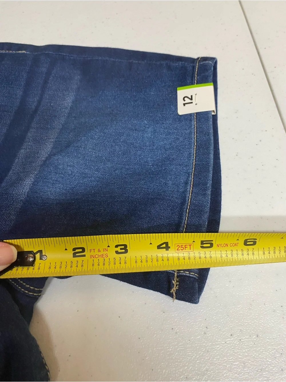 Arizona Jean Co girls size 12 pull on midi shorts modest 5